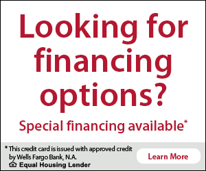 Looking for financing options? Special financing available*