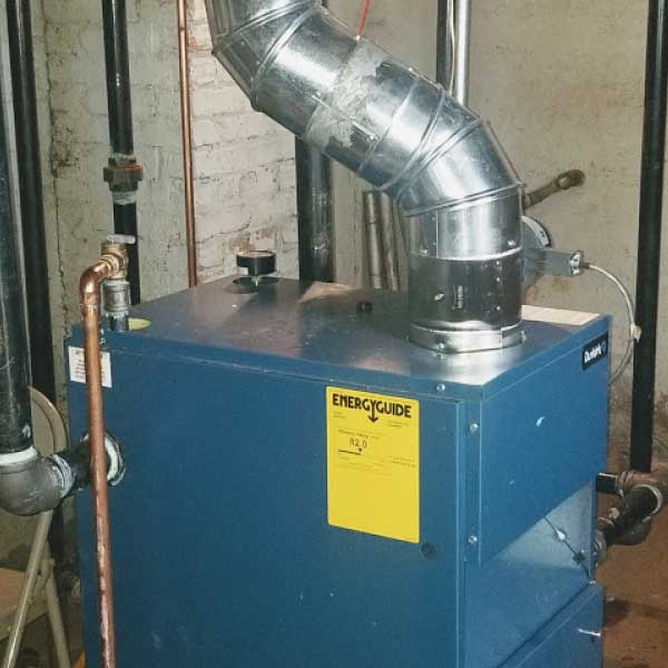 Dunkirk boiler installation