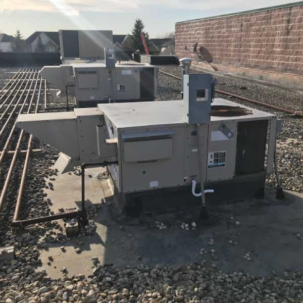 Commercial rooftop installation