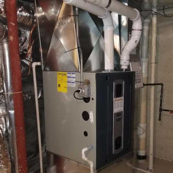 American Standard furnace installation